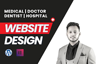 design best medical, doctor, dentist, plastic surgery, med spa website with SEO