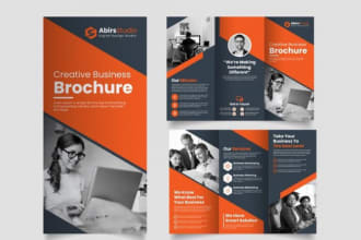 do flyer design, bifold, trifold, brochure design