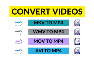 convert the format of your videos to mp4 or any other format