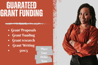 write your grant writing, business plan grant proposal rfp