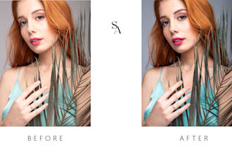 edit your portrait or fashion photos