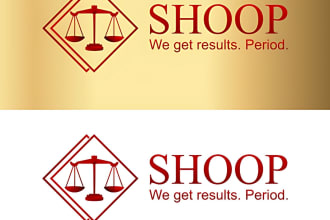 create legal, lawyer, attorney and law firm logo design