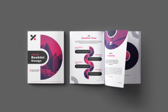 make a professional booklet, ebook design
