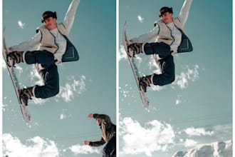 remove unwanted objects, person and background from photos