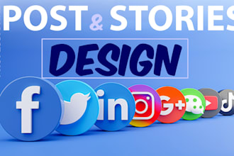 design a unique fb post, social covers and instagram post with ai graphics, PSD