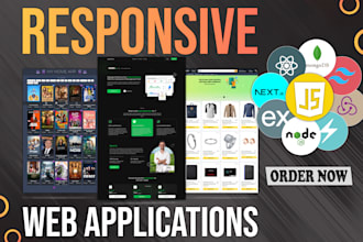 build a website with html css react js next js node js tailwind typescript
