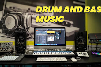 produce drum and bass music