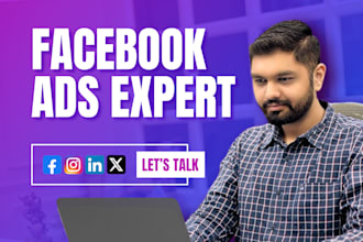 be your instagram and facebook ads manager expert