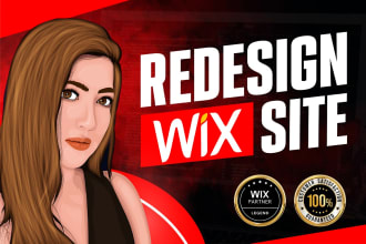 create wix real estate website with unlimited revisions