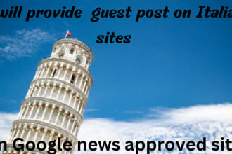 provide guest posting on italian sites