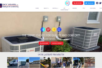 design hvac website air conditioning website hvac website