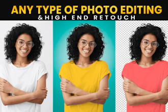 do any photo editing, photoshop manipulations and retouching