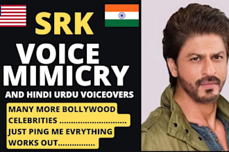 do hindi english bollywood actors mimicry voiceover