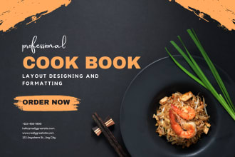 design and formatt cookbook recipe book e book and cook book covers