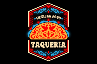 do design modern mexican restaurant,food and bakery logo