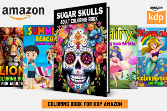 design adult coloring book cover coloring pages interior for kids activity