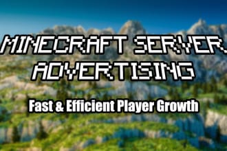 advertise your minecraft server