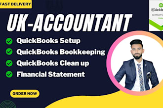 be your UK accountant and quickbooks bookkeeping expert