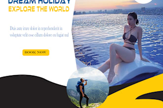invent renowned social media banner and fb cover