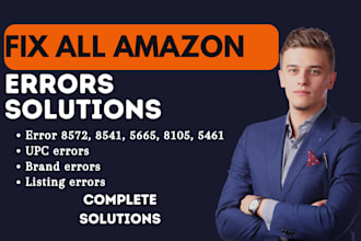 fix amazon errors, listing error 8572 and do amazon listing for organic sales