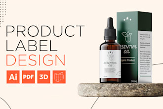 do label design and product packaging design