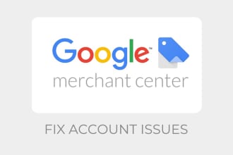 fix google merchant center account issues