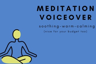 voice your meditation, affirmation, visualization, and more