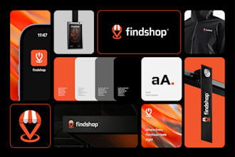 do logo design, branding kit and complete business brand identity