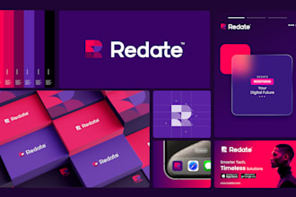 design a new logo, full branding kit and brand identity