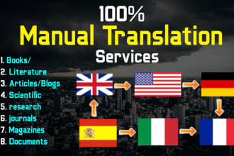 do english, french, german, spanish, italian translations