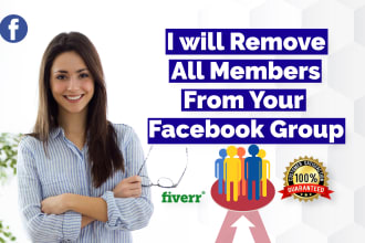 remove all members from your facebook group for you