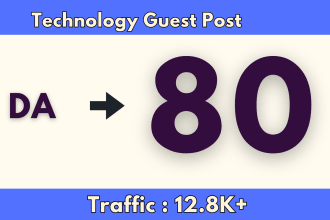 publish technology guest post on my high da 80 site