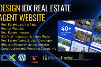 professional idx mls real estate website