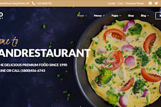 create a deliciously responsive restaurant website