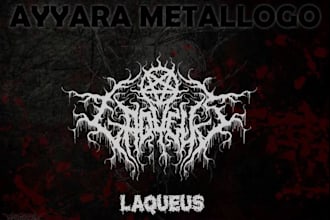 design dj, music, studio record or rock , metal band logo