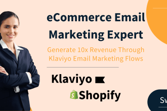 set up klaviyo email marketing flows for shopify sales