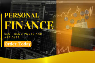 write engaging SEO personal finance blog posts and articles