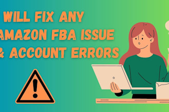 fix amazon fba problems listing issues account errors