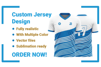 custom jersey design or sublimation jersey