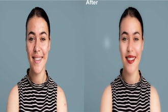 smooth and retouch face and skin edits with photoshop