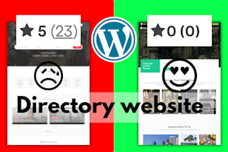 create wordpress business directory website