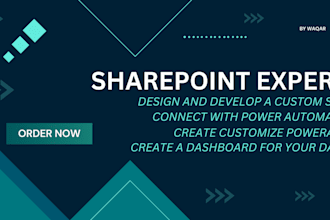 create sharepoint site, power automate and reporting process