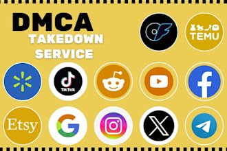 takedown harassing defaming links from reddit google tiktok instagram facebook x