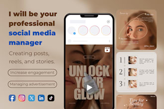 be your social media manager, content creator and instagram engagement growth