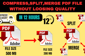 reduce, decrease or compress your bulky PDF file size