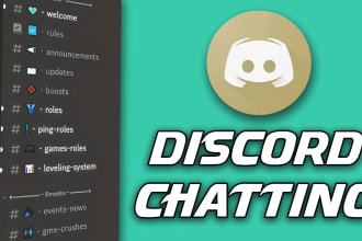 chat and engage in your discord server discord chat discord chatter telegram