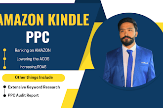 do amazon kindle PPC campaign management and optimization