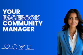 be your facebook moderator or community manager