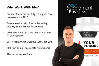 teach you dietary supplement business sales and marketing strategies