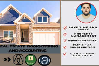 be your real estate bookkeeper using airbnb buildium and appfolio